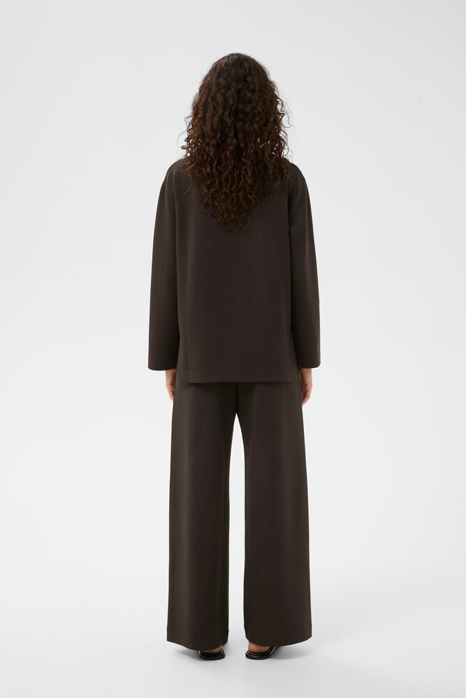 GincentIW Crewneck Sweatshirt Chocolate Brown InWear