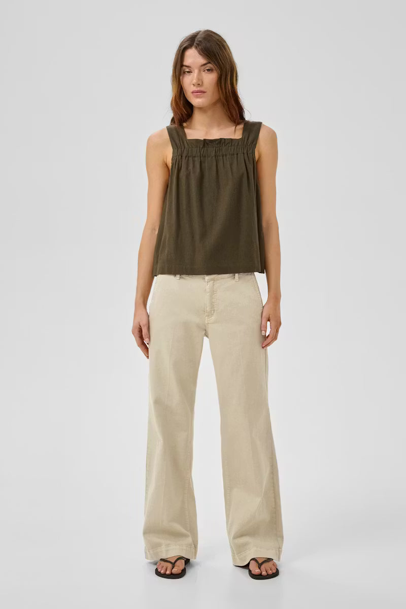 LaraMW Pant 149 Oatmeal My Essential Wardrobe