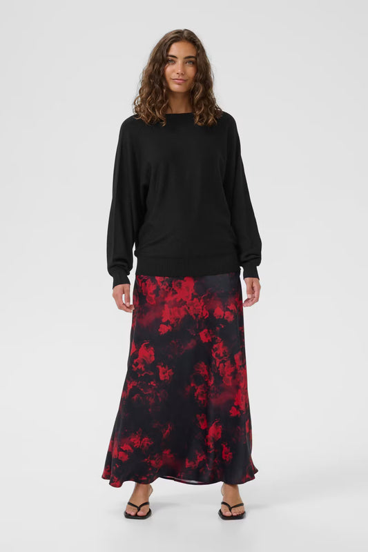 Fay Batwing Jumper Black Culture