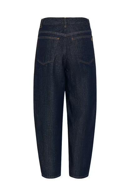 KarfinaIW Barrel Jeans Dark Blue Denim InWear