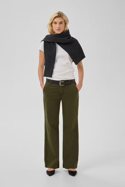 LaraMW 149 Pant Wide Olive Night My Essential Wardrobe