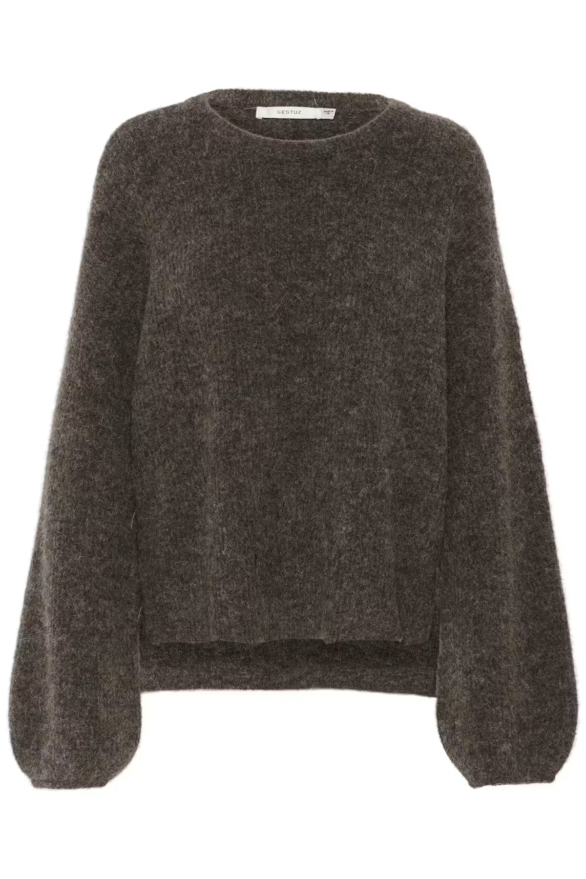 Alpha Pullover Chestnut Melange/Brown Gestuz