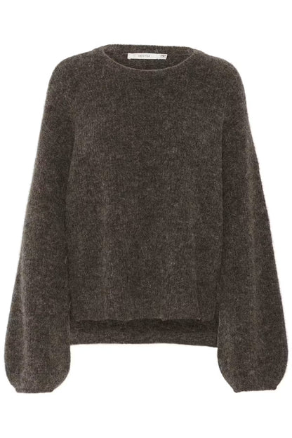 Alpha Pullover Chestnut Melange/Brown Gestuz