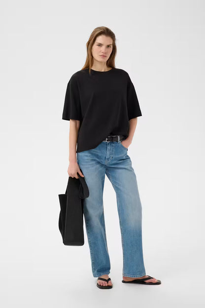 PannieIW Oversize T-shirt Black InWear
