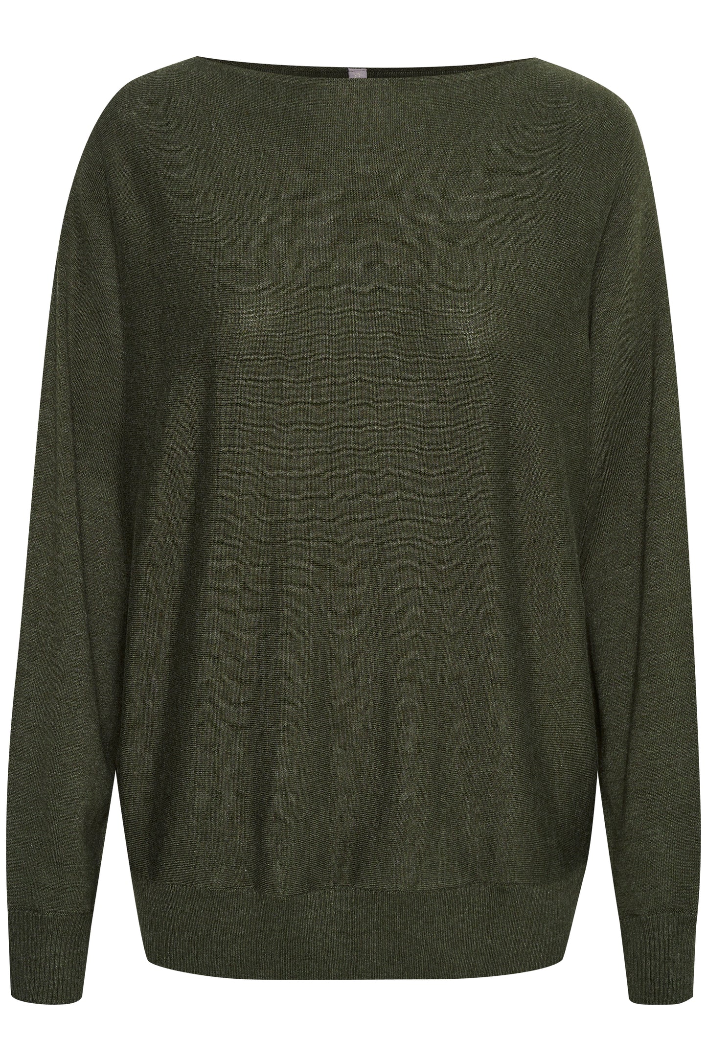 Annemarie Batwing Jumper Olive Night Mel Culture