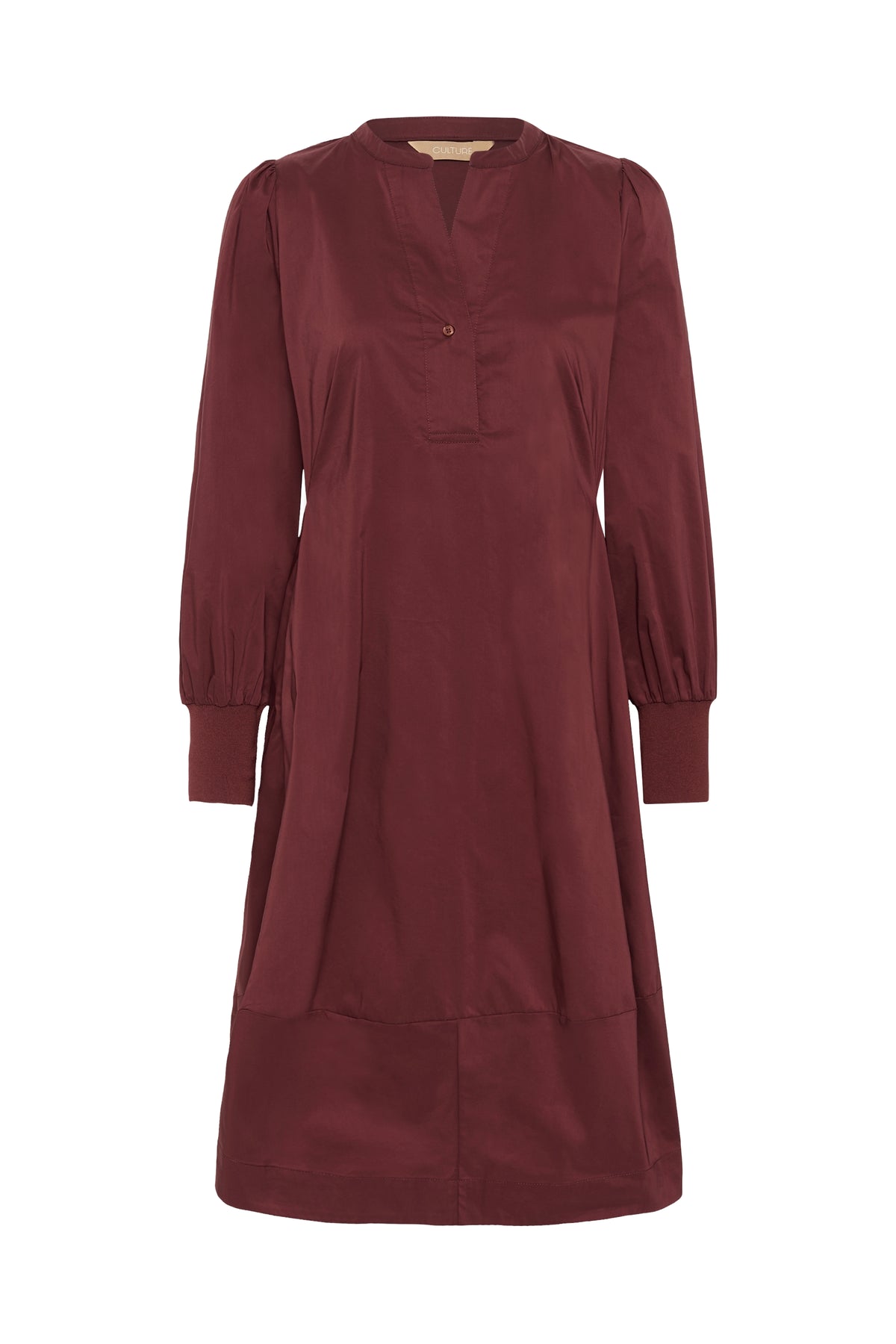 Antoinett Rib Dress Chocolate Truffle Culture