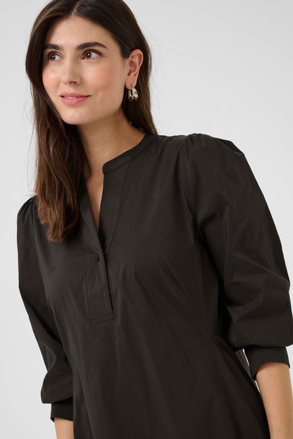 Antoinett 3/4 Sleeve Dress Demitasse Culture