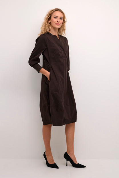 Antoinett 3/4 Sleeve Dress Demitasse Culture