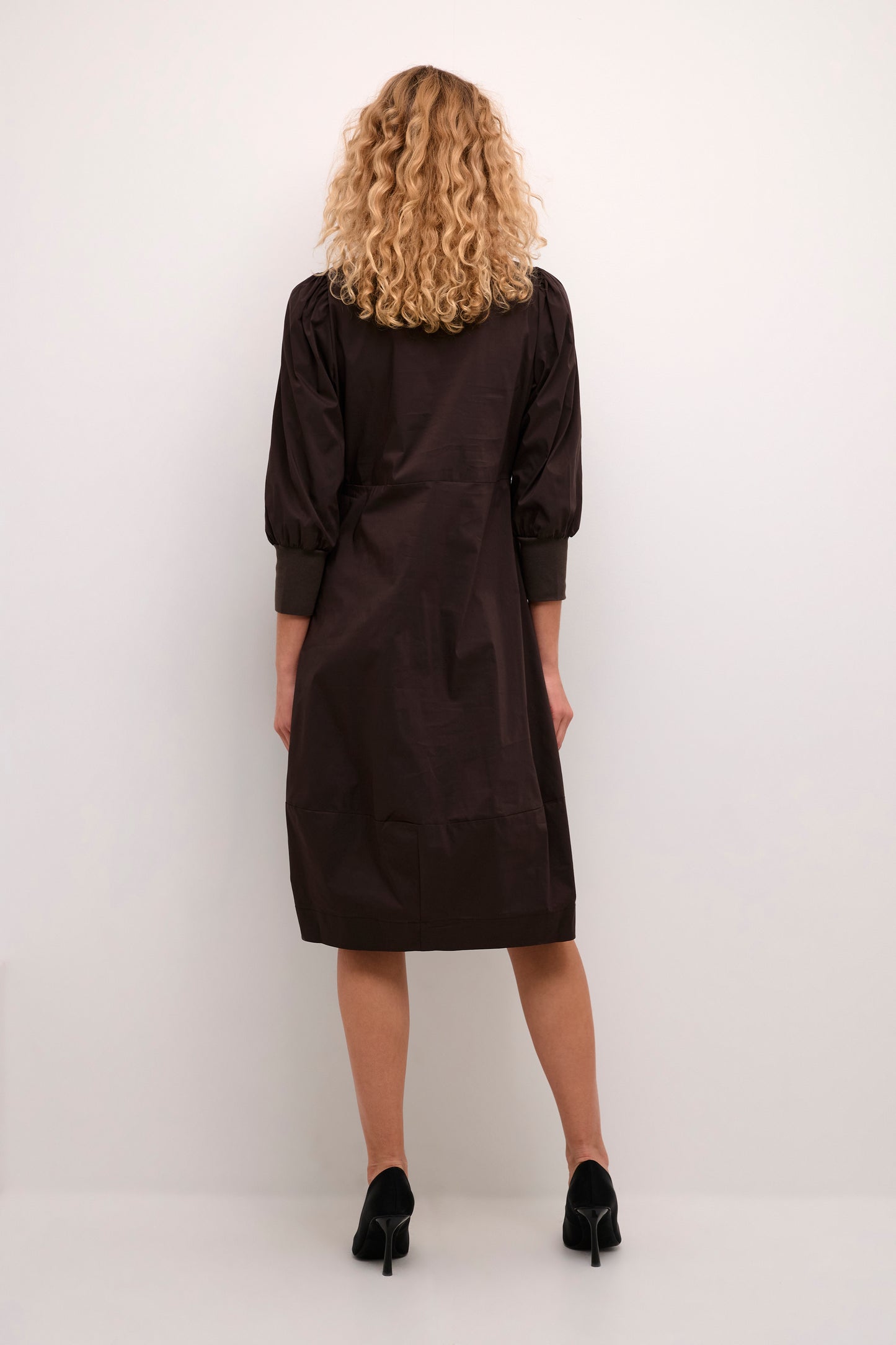 Antoinett 3/4 Sleeve Dress Demitasse Culture