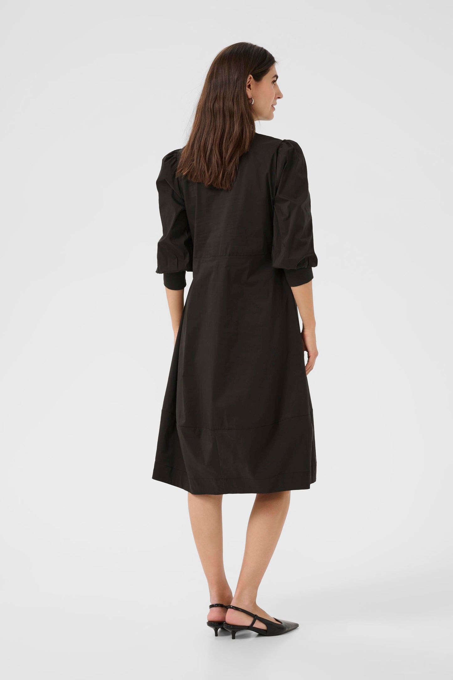 Antoinett 3/4 Sleeve Dress Demitasse Culture