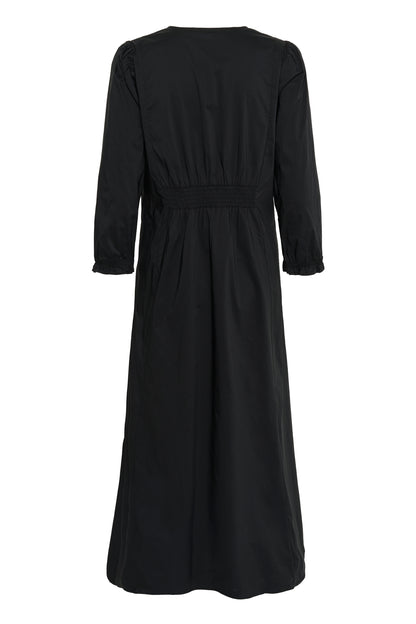 Elna Antoinett Long Dress Black Culture