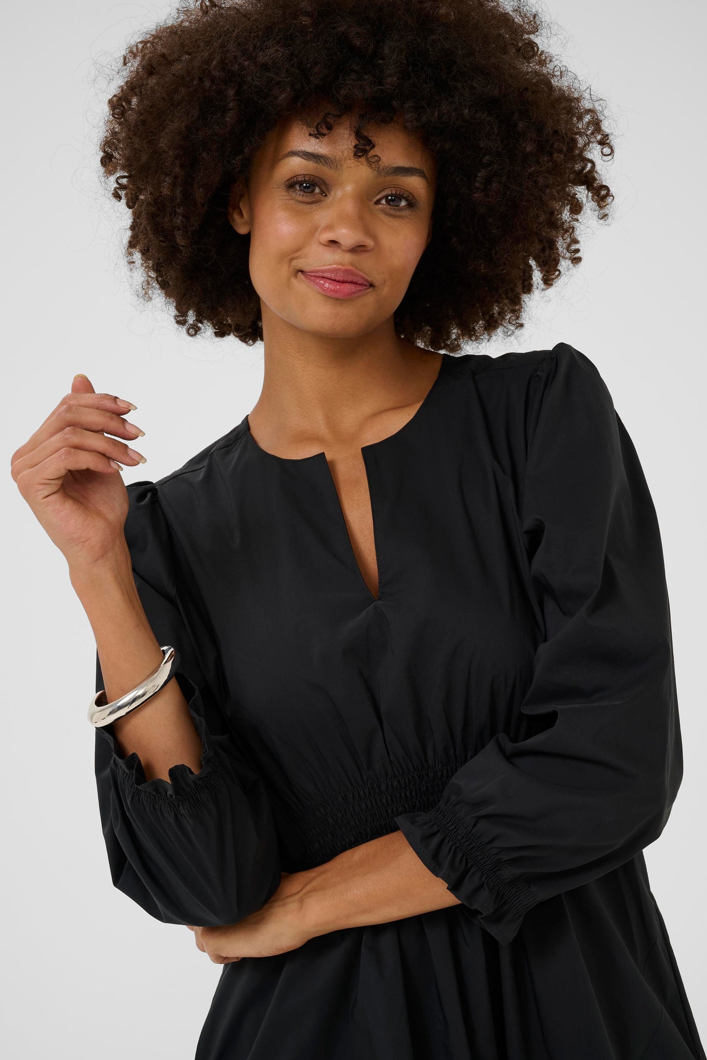 Elna Antoinett Long Dress Black Culture