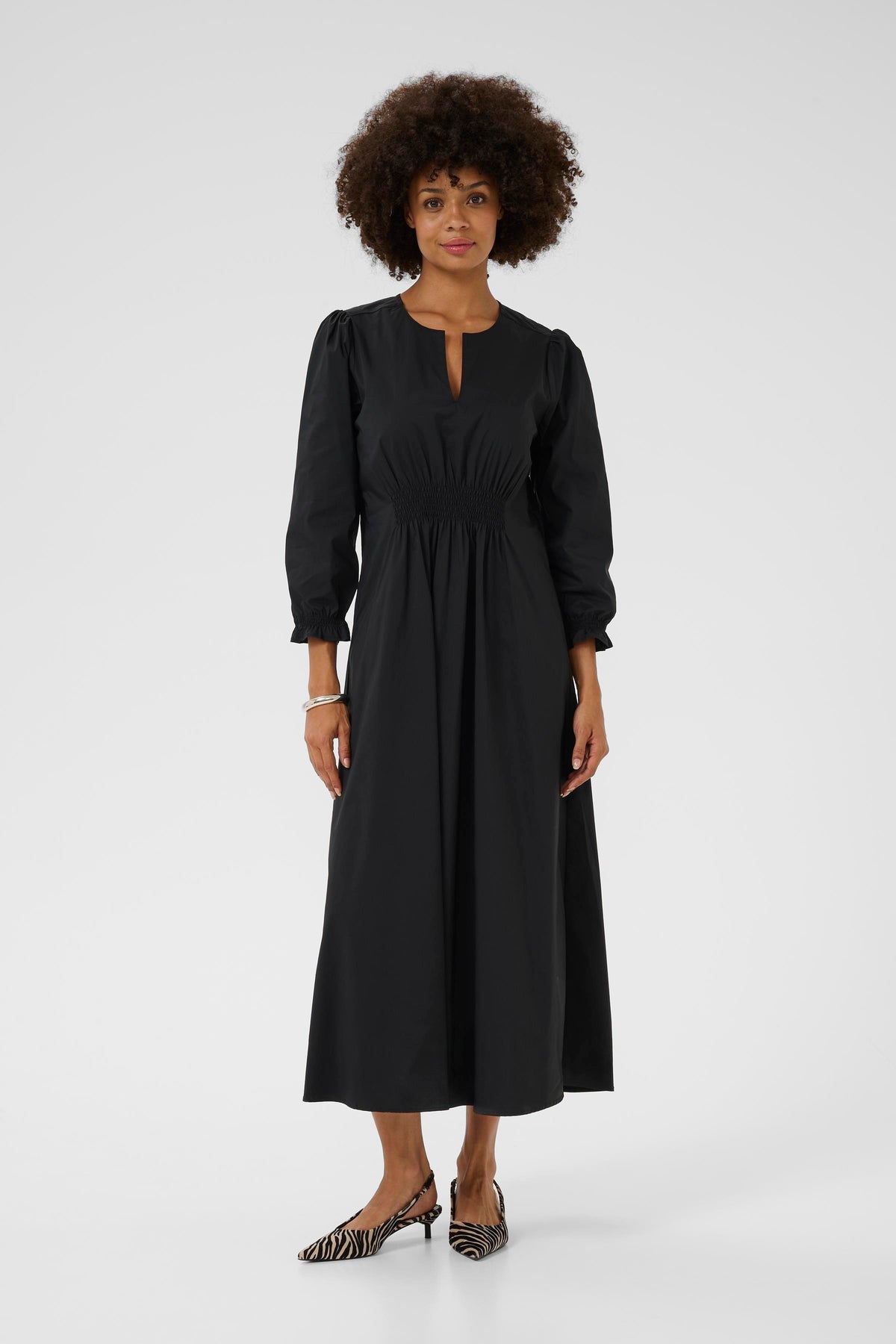 Elna Antoinett Long Dress Black Culture