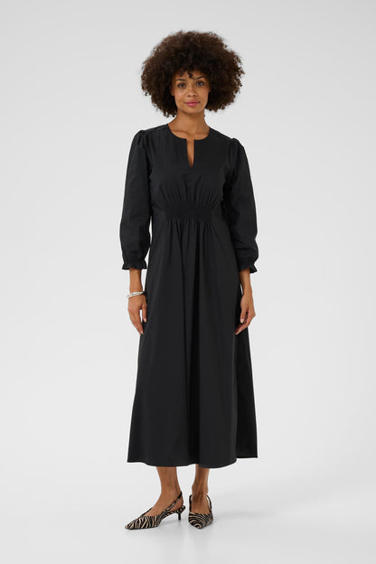 Elna Antoinett Long Dress Black Culture