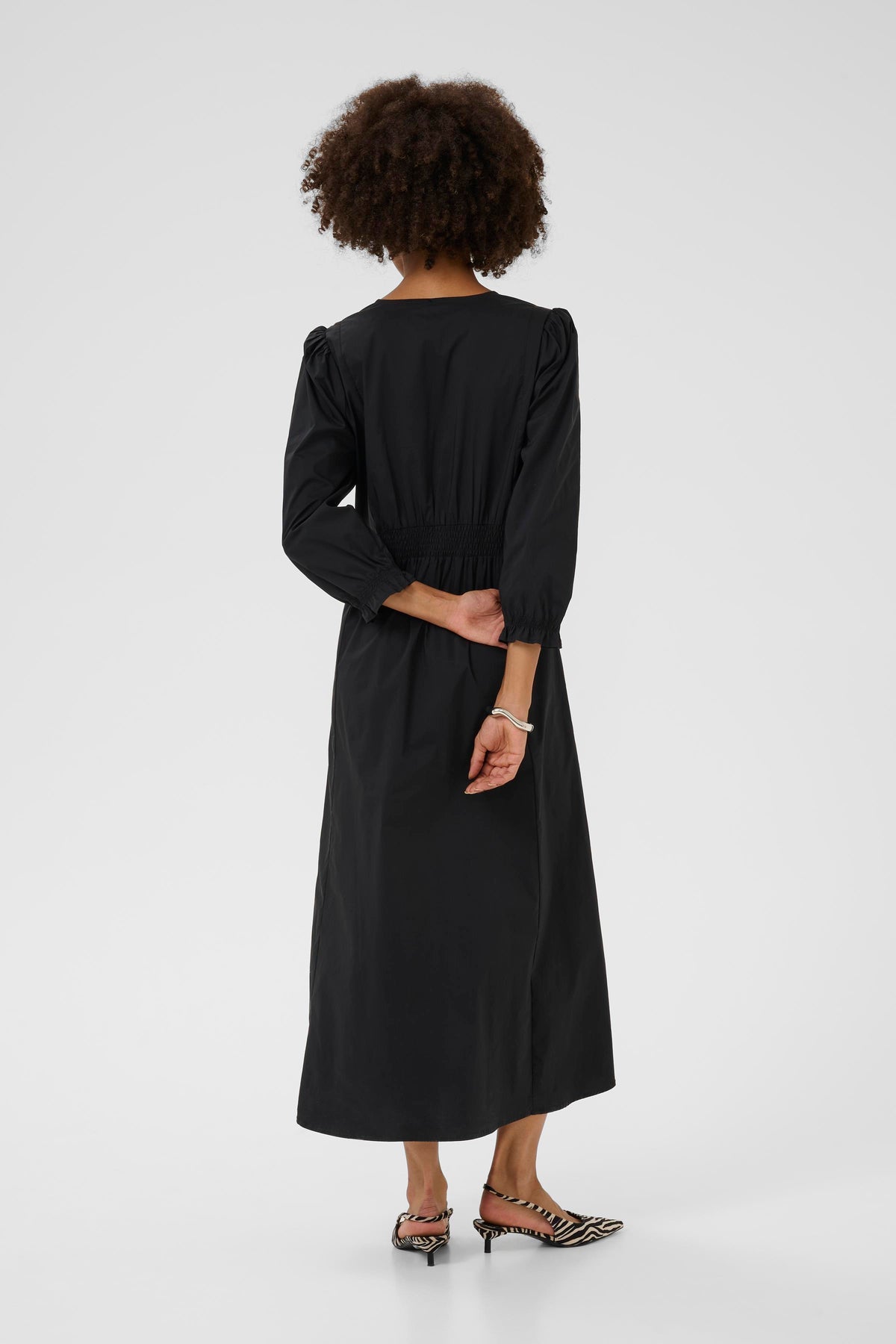 Elna Antoinett Long Dress Black Culture