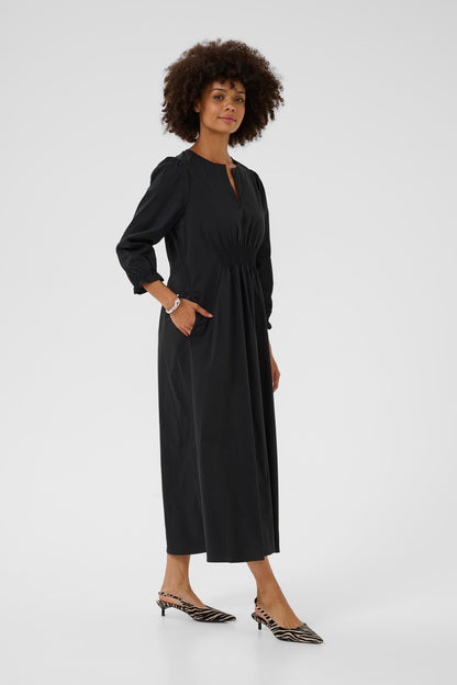 Elna Antoinett Long Dress Black Culture