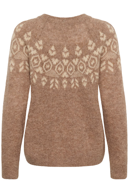 Jia Katrina Pullover Dune Melange Culture