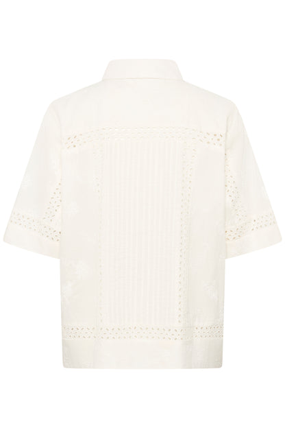 Sissa Shirt Spring Gardenia/White Culture