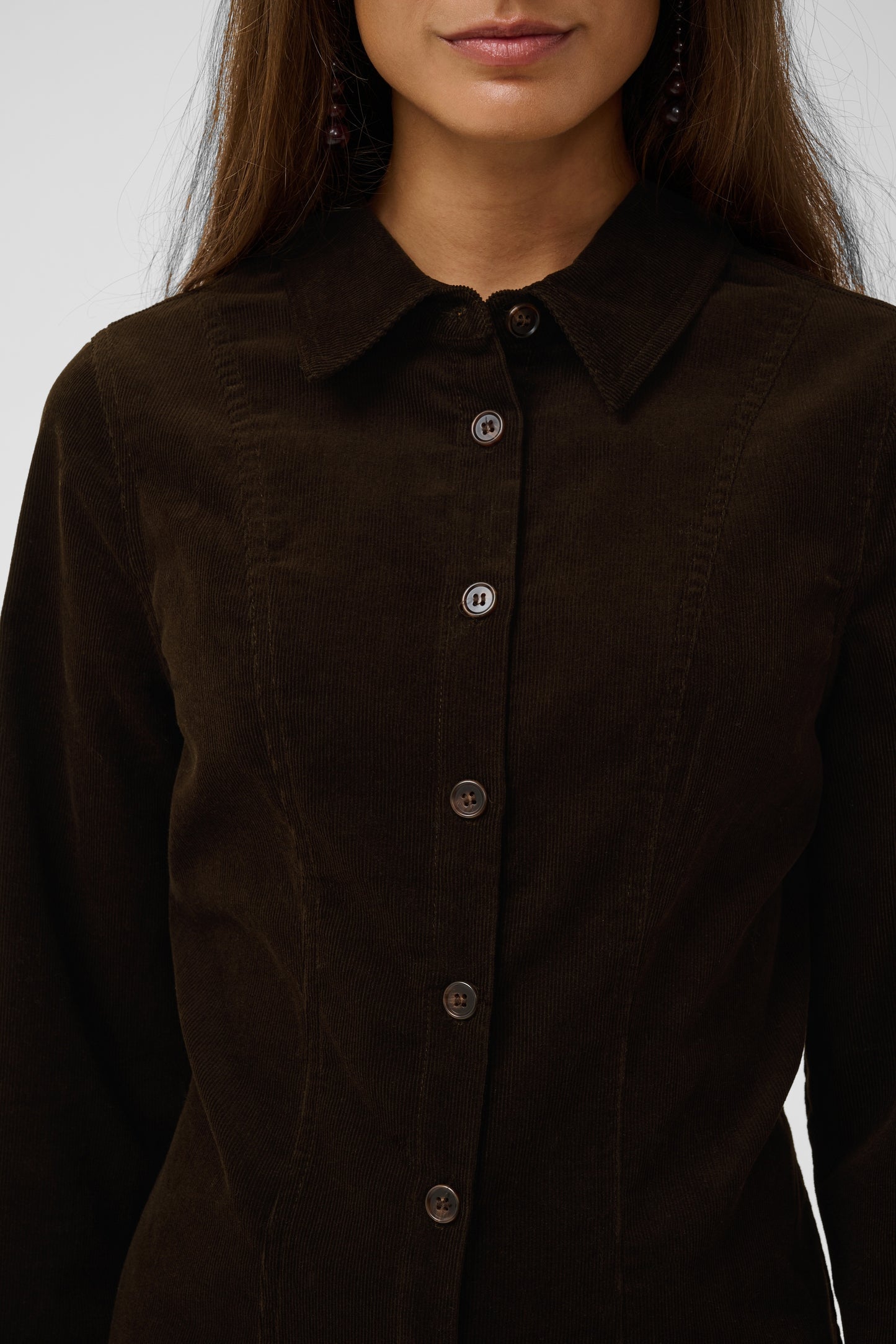 Betonia Rhaena Shirt Coffee Bean