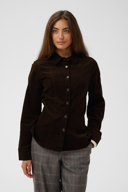 Betonia Rhaena Shirt Coffee Bean