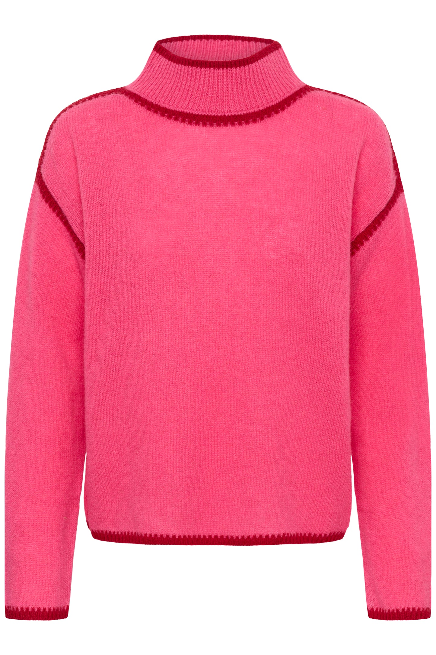Jia Katrina Turtleneck Fandango Pink Culture