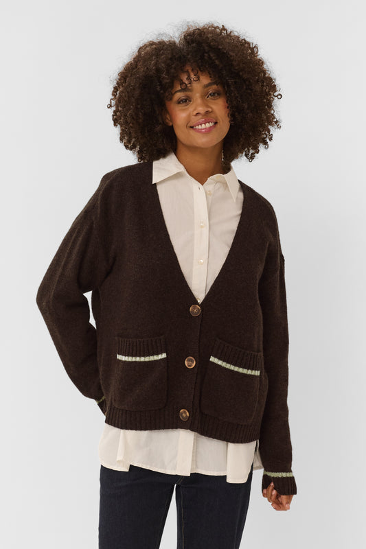 Nova Katrina Cardigan Coffee Bean Mel Culture
