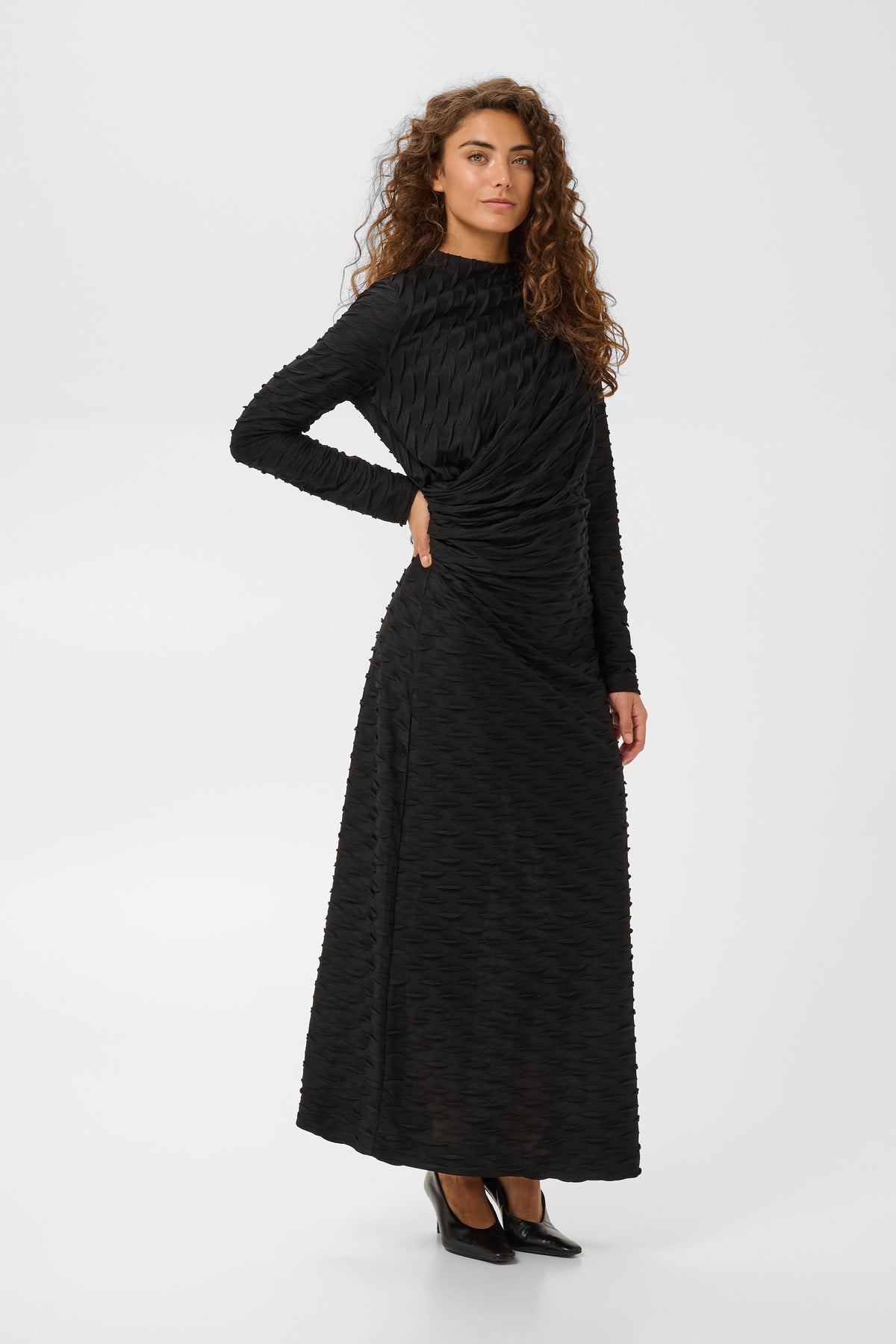 Catrin Dress Black Lurex Culture