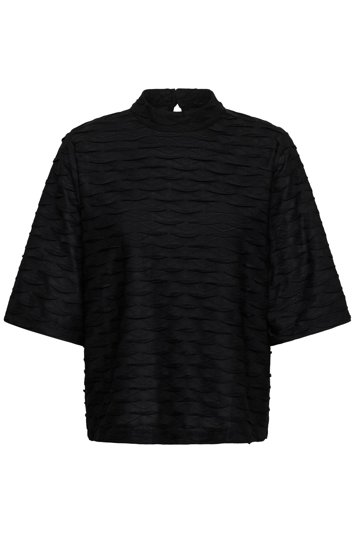 Catrin T-shirt Black Lurex Culture