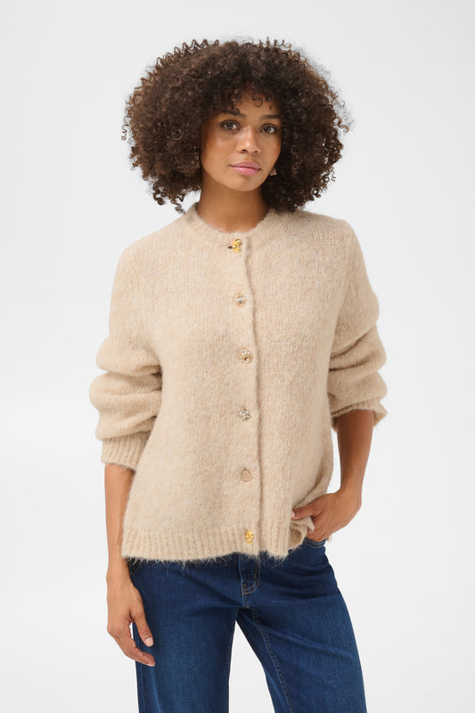 Anthea Cardigan Warm Sand Mel Culture