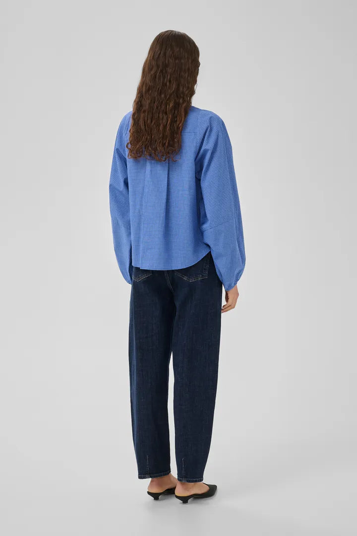 Lucy 187 Barrel Jeans Dark Blue Un-Wash My Essential Wardrobe