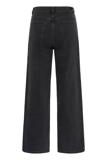 JunaIW Aalia Jeans Dark Grey Wash Denim InWear