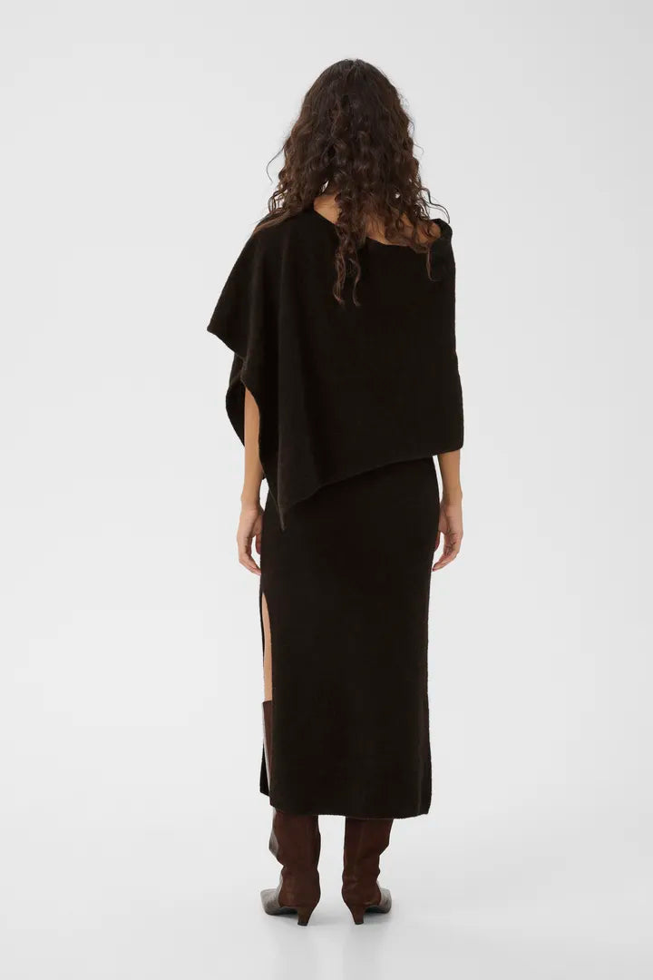 AlphaGZ Scarf Dress Ganache Gestuz
