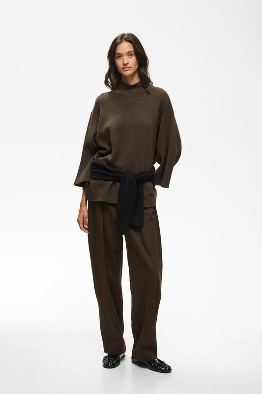 TildaIW Highneck Chocolate Torte Mel InWear