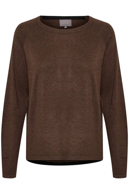 Annemarie Solid Jumper Demitasse Melange Culture