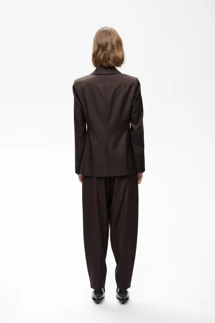 CadieIW Mel Core Blazer Chocolate Brown Mel InWear