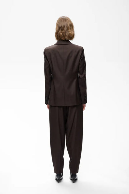 CadieIW Mel Core Blazer Chocolate Brown Mel InWear