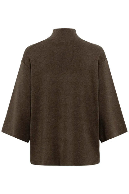 TildaIW Highneck Chocolate Torte Mel InWear