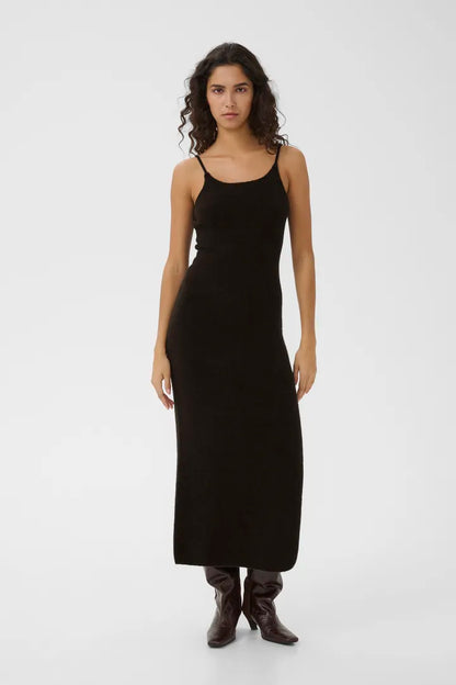 AlphaGZ Scarf Dress Ganache Gestuz