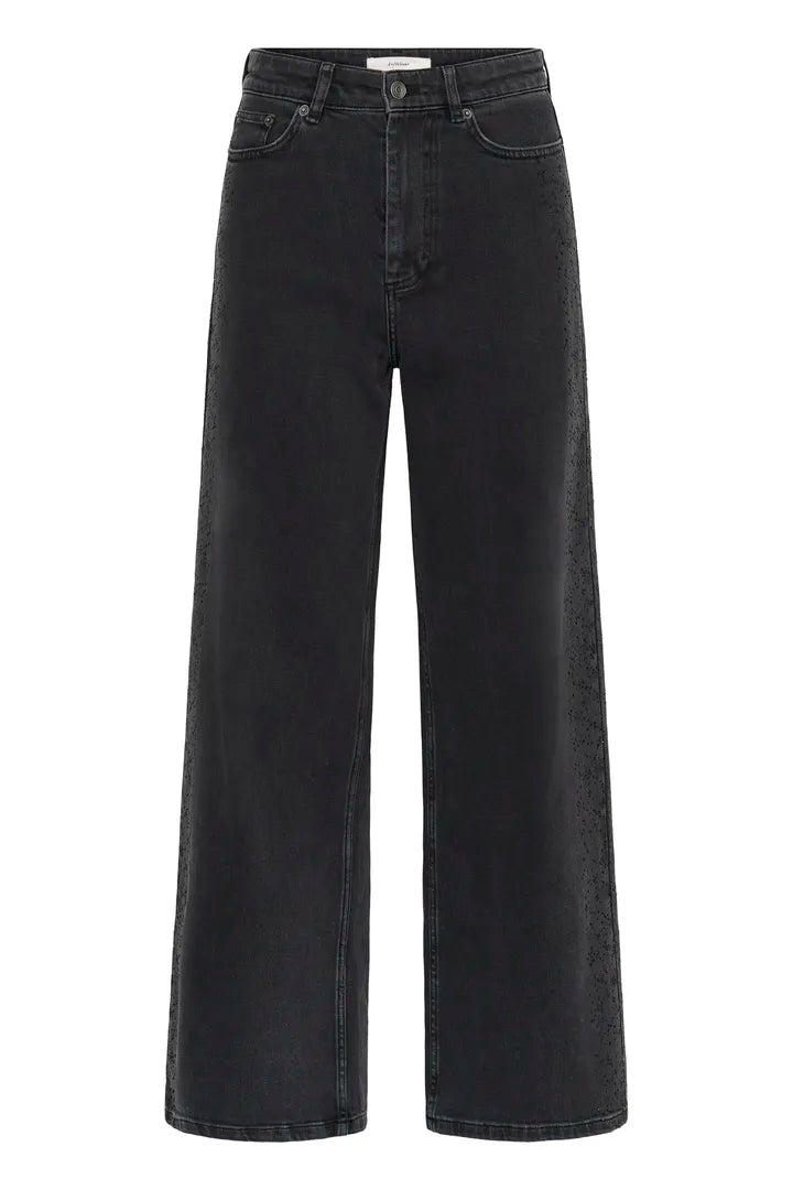 JunaIW Aalia Jeans Dark Grey Wash Denim InWear