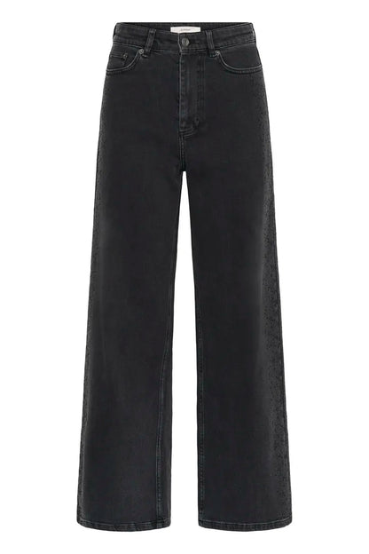 JunaIW Aalia Jeans Dark Grey Wash Denim InWear