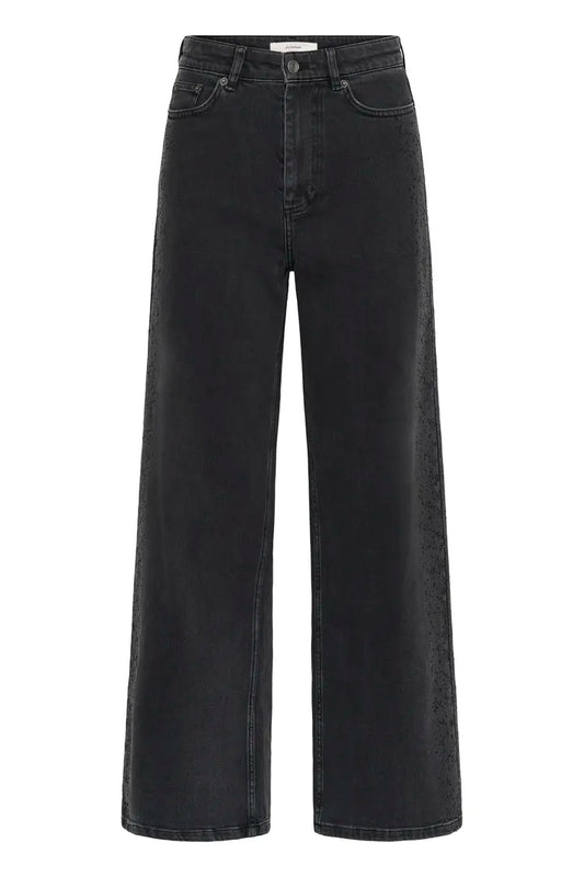 JunaIW Aalia Jeans Dark Grey Wash Denim InWear