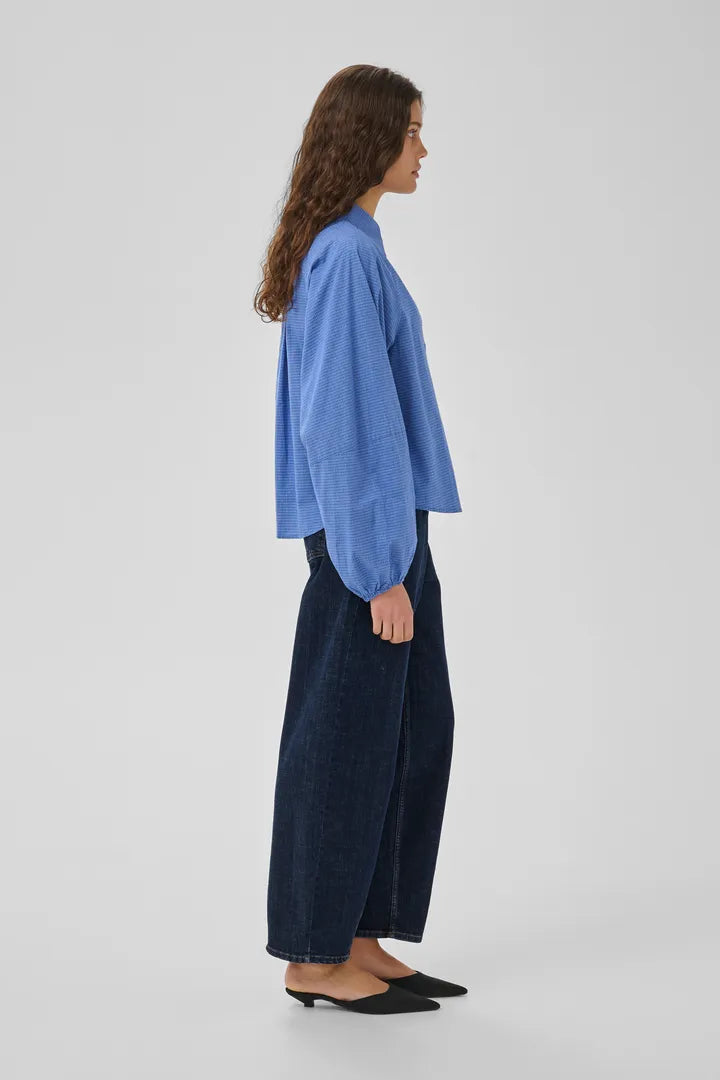 Lucy 187 Barrel Jeans Dark Blue Un-Wash My Essential Wardrobe