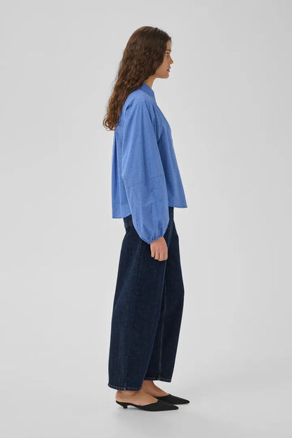 Lucy 187 Barrel Jeans Dark Blue Un-Wash My Essential Wardrobe
