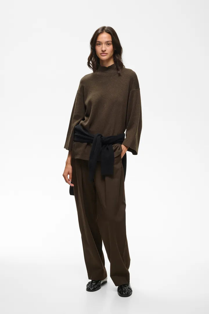TildaIW Highneck Chocolate Torte Mel InWear