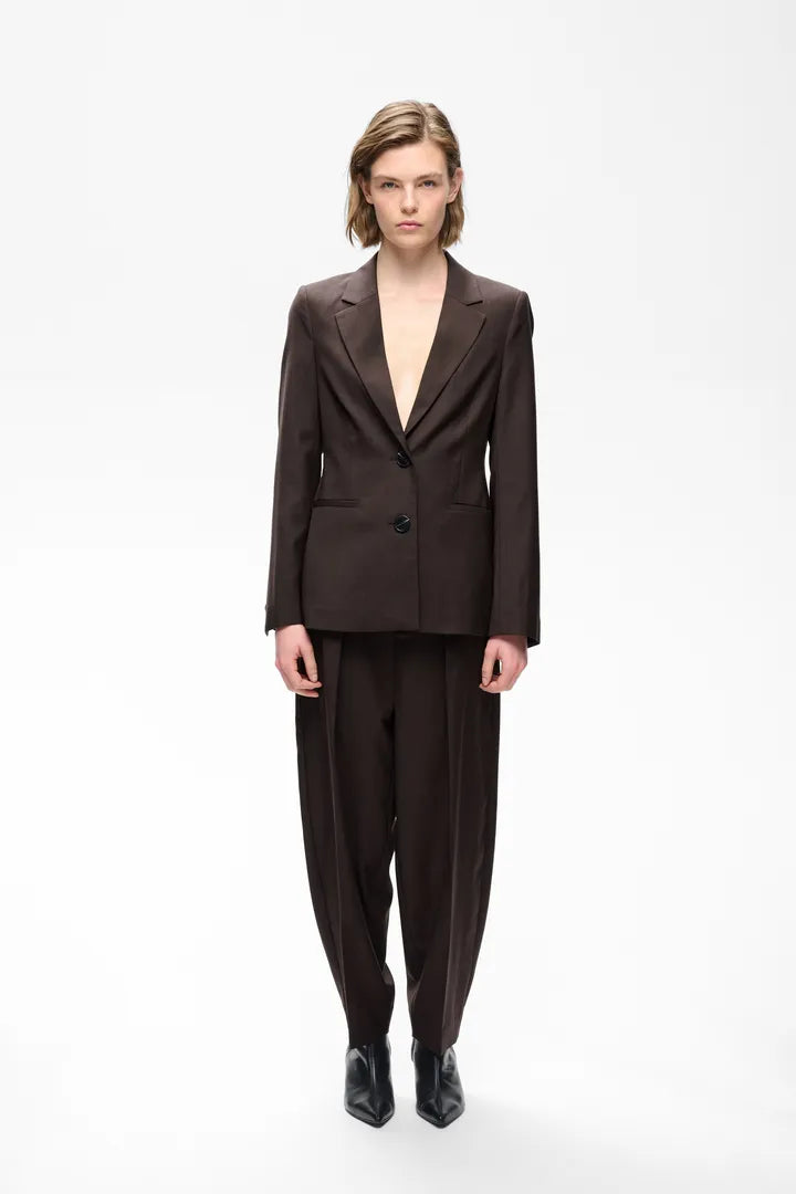 CadieIW Mel Core Blazer Chocolate Brown Mel InWear