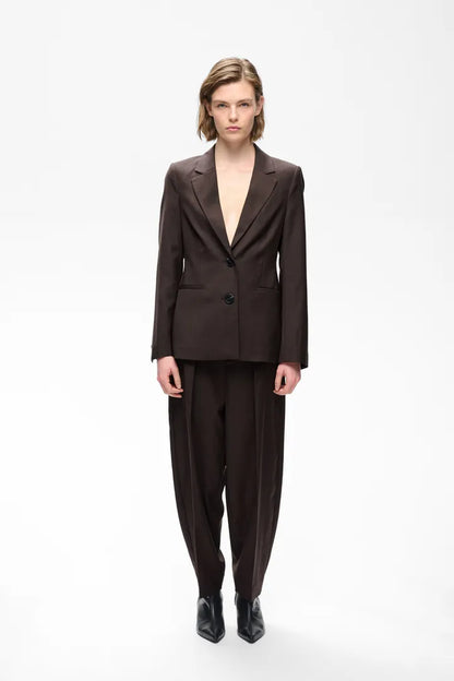 CadieIW Mel Core Blazer Chocolate Brown Mel InWear
