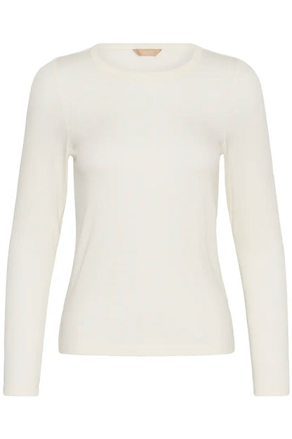 Nia Juliet LS T-shirt White Culture