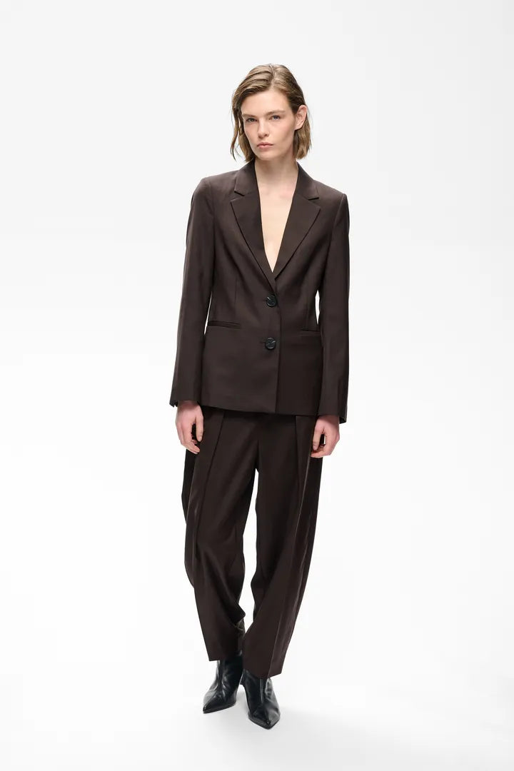 CadieIW Mel Core Blazer Chocolate Brown Mel InWear