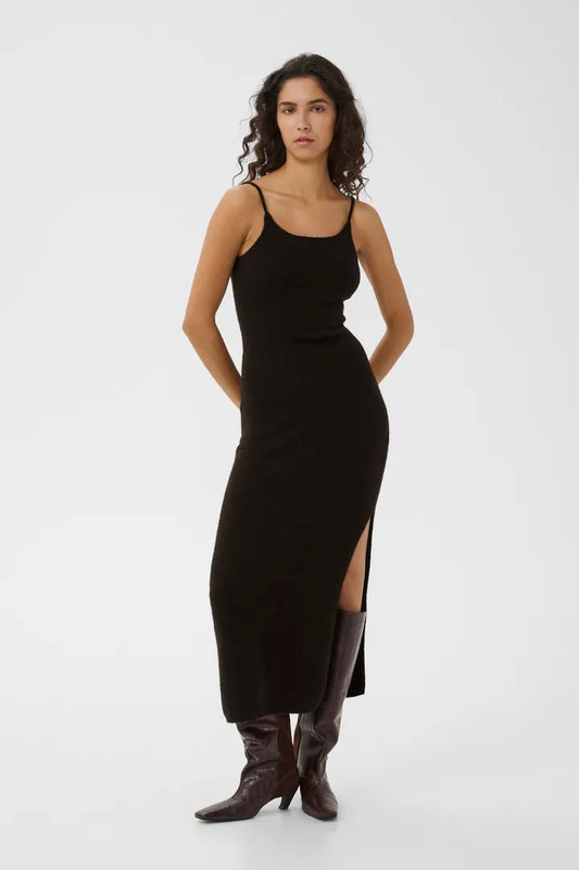 AlphaGZ Scarf Dress Ganache Gestuz