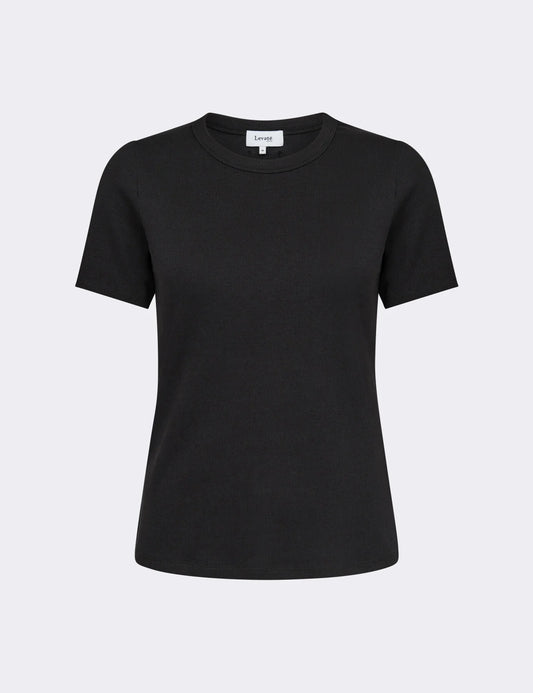 LR-Numbia 5 T-Shirt Black Levete Room